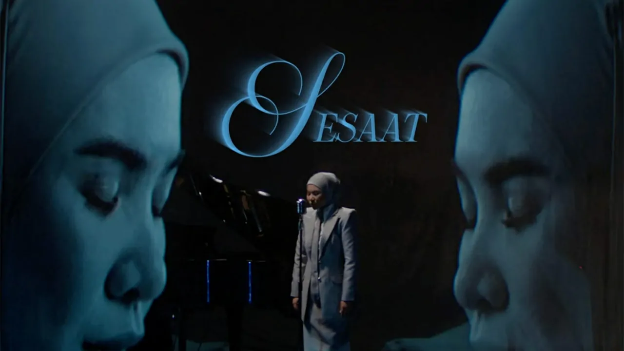 lirik sesaat - aina abdul