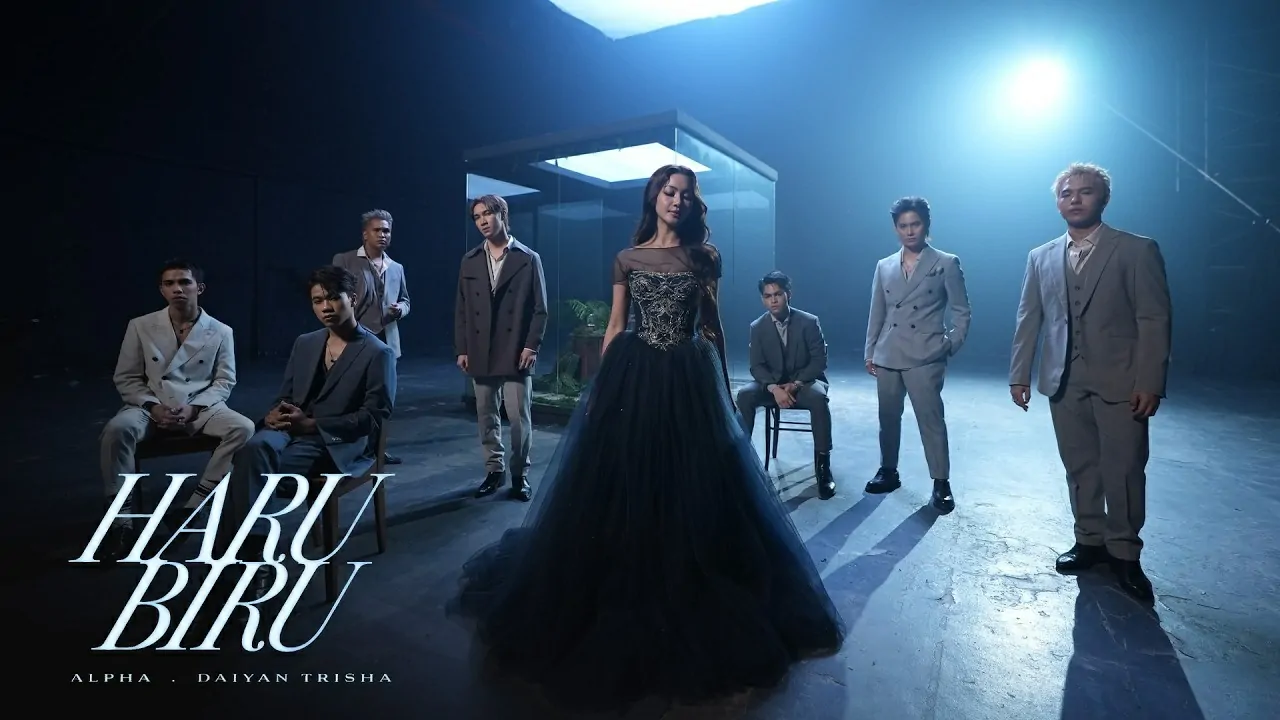 Lirik Haru Biru ALPHA Daiyan Trisha